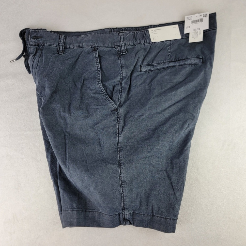 American Eagle Mens Weekend Short at The Knee Flex Size 36 Blue